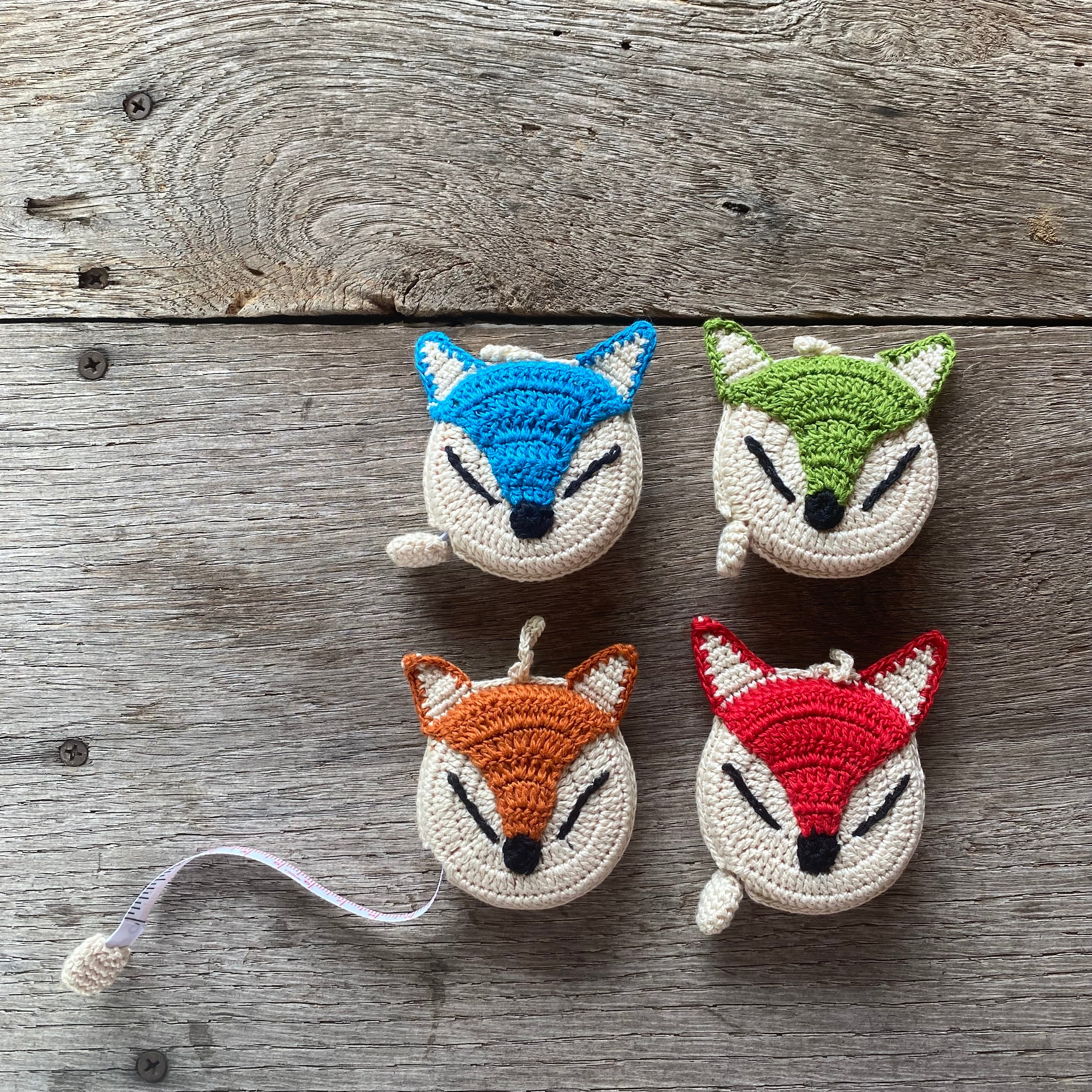 Hand-Stitched Woolen Tape Measures